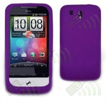 Funda Silicona HTC Legend Morada