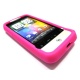 Funda Silicona HTC Legend Rosa