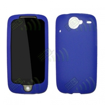 Funda Silicona HTC Nexus One Azul