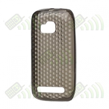 Funda TPU Negra para Nokia Lumia 710 diamond